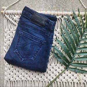 Big Star Liv Distressed Skinny Jeans Size 24 Long